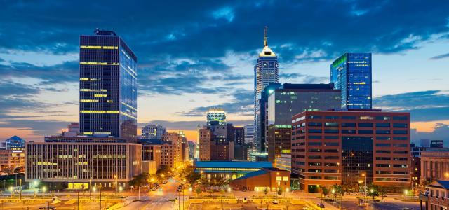 Indiana night view